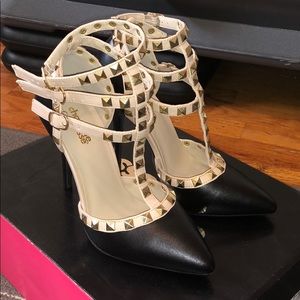 Studded Heels